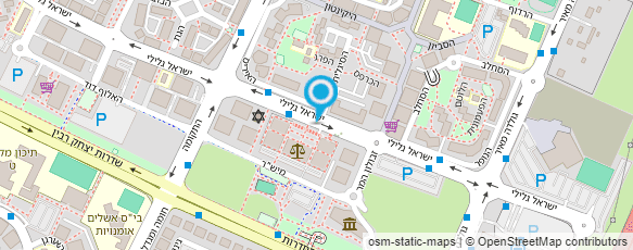 מפת הגעה אל בית משפט מקומי