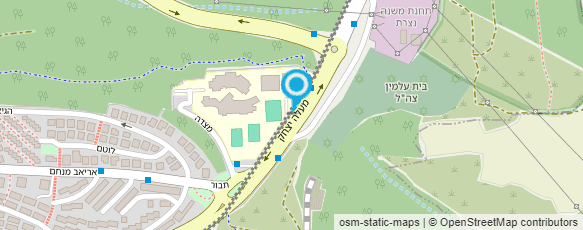 מפת הגעה אל העתקות בסיטי מכון לשירותי העתקה