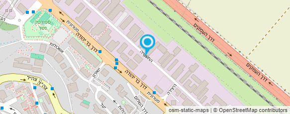 מפת הגעה אל מרכז לעבודות גובה