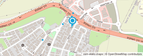 מפת הגעה אל הבוטקה - חומוסייה יזרעאלית