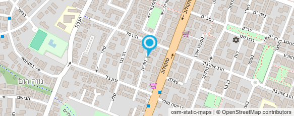 מפת הגעה אל גדעון הדרי - מערכות חשמל