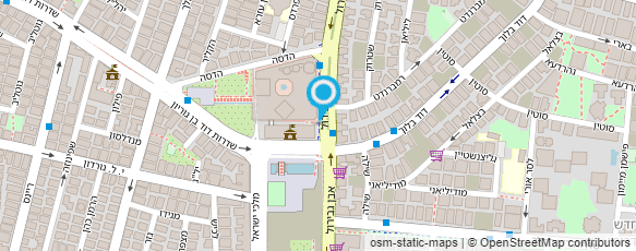 מפת הגעה אל תל-אופן השכרת אופניים