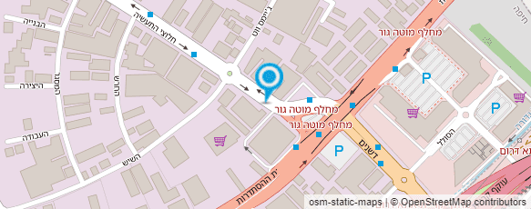 מפת הגעה אל בנק הפועלים בע"מ מפת הגעה אל בנק הפועלים בע"מ