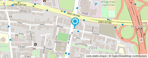 מפת הגעה אל נורית עיצובים