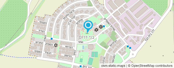 מפת הגעה אל סופר אלונית