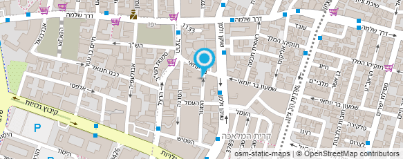 מפת הגעה אל אוקסיג'ן-מוסך לאופנועים וקטנועים