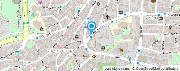 מפת הגעה אל סטודיו l.h צילום אירועים