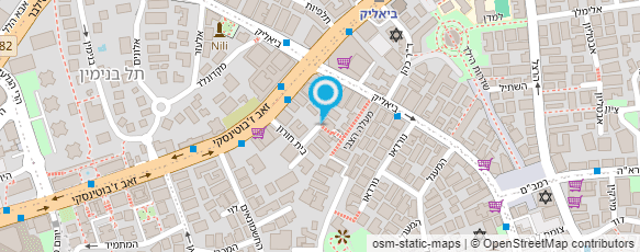 מפת הגעה אל לוי חפץ משרד עו"ד