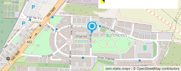 מפת הגעה אל ק.ד עבודות אלומיניום