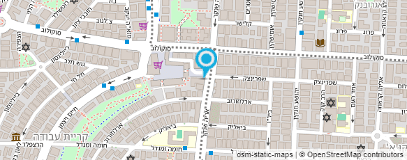 מפת הגעה אל יופי בעיר הגדולה