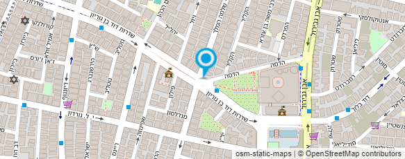 מפת הגעה אל מורן סטויצקי איפור ושיער