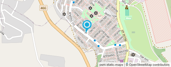 מפת הגעה אל משתלת בית אל