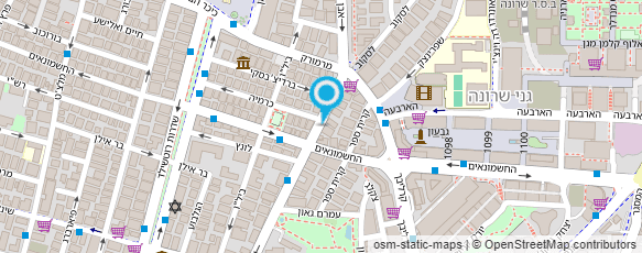 מפת הגעה אל קפה בפינה