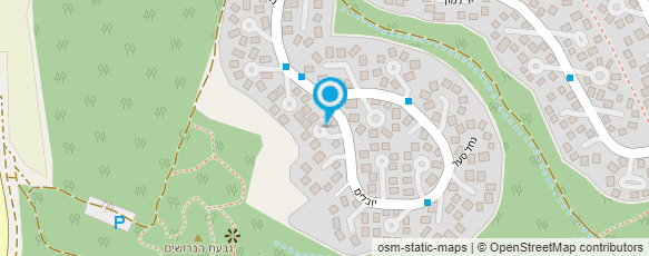 מפת הגעה אל נדב עבודות עץ ורעפים