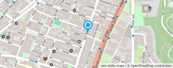 מפת הגעה אל בית לחם