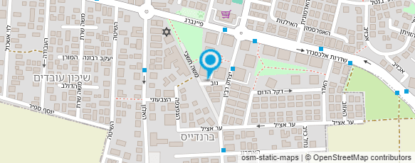 מפת הגעה אל שוש ליבנה-וייס