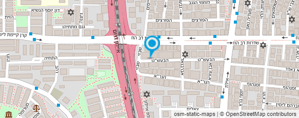 מפת הגעה אל עו"ד אטיאס שמעון