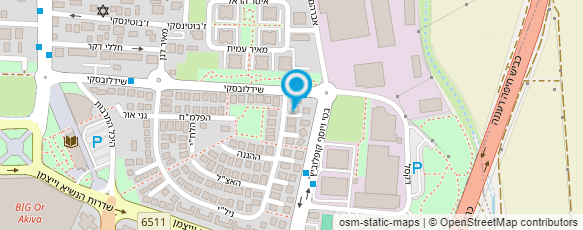 מפת הגעה אל מרכז רפואי גני אור