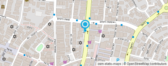 מפת הגעה אל לשכת בריאות נפת השרון