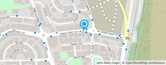 מפת הגעה אל רוזנגרטן יהודה- טוען רבני