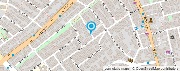 מפת הגעה אל פרופ' רייפן רם