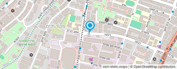 מפת הגעה אל משרד הבריאות פניות הציבור-מוקד