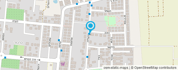 מפת הגעה אל אבן גזית שירה