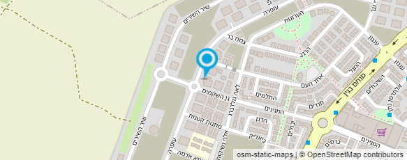 מפת הגעה אל הטמבוריה גן יבנה