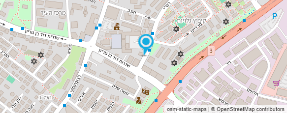 מפת הגעה אל מוניות קרית מלאכי - אבי