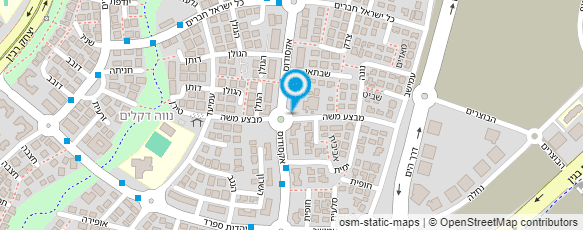 מפת הגעה אל גני חב"ד