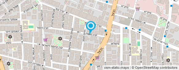 מפת הגעה אל עוגת רינת