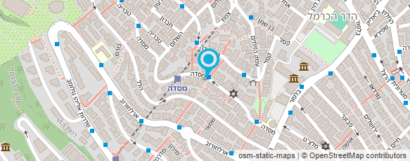 מפת הגעה אל עו"ד לשם-כהן אביטל