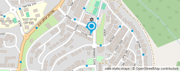 מפת הגעה אל סטודיו טובית לור