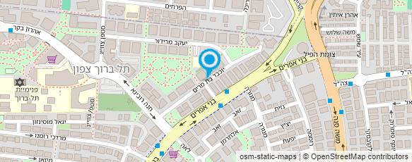 מפת הגעה אל עו"ד שוורץ אביב