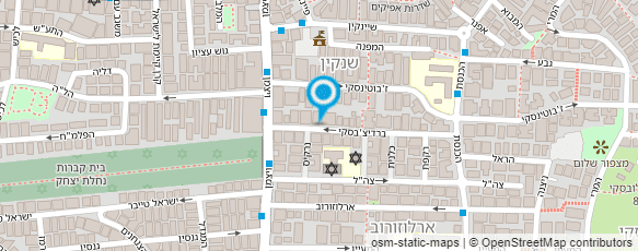 מפת הגעה אל מגדל צבעים - צביעה בהתזה