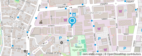 מפת הגעה אל אופיס אין דה סיטי בע"מ