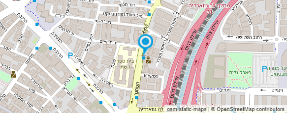 מפת הגעה אל משרדי מס ערך מוסף