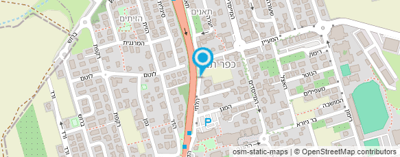 מפת הגעה אל עו"ד מצליח רוני