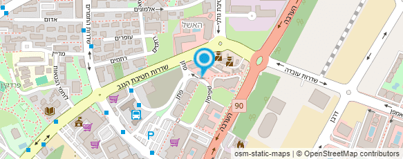 מפת הגעה אל מ.ג.ע.ר. מרכז גביה ממוחשבת בע"מ