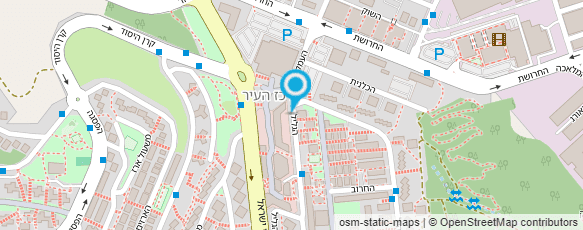 מפת הגעה אל מ.ג.ע.ר. מרכז גביה ממוחשבת בע"מ