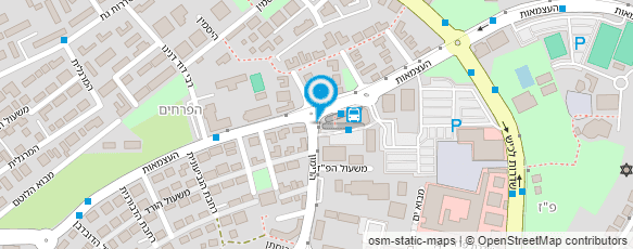 מפת הגעה אל מ.ג.ע.ר. מרכז גביה ממוחשבת בע"מ