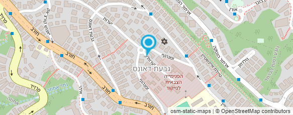 מפת הגעה אל אגם חיסכון בדלק