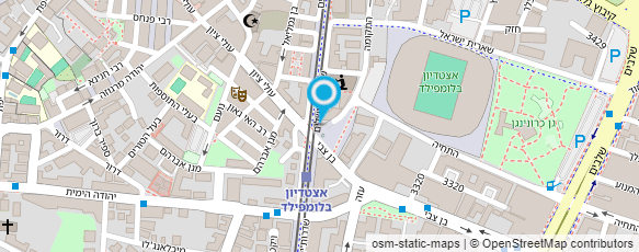 מפת הגעה אל משרד השיכון -סיוע בדיור(חלמיש)