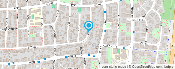 מפת הגעה אל תליני יופי של מנשא