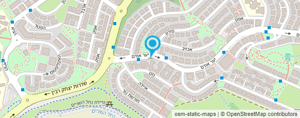 מפת הגעה אל ירון רוזנברג - שירת הלב