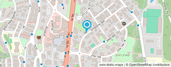 מפת הגעה אל המכללה להכשרה מקצועית-בחינות תאוריה