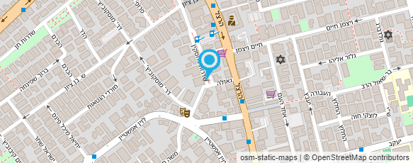 מפת הגעה אל גרסיאלה - מורה לספרדית