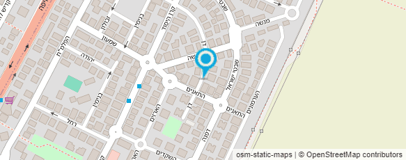 מפת הגעה אל ענת דורון אומנות האיפור