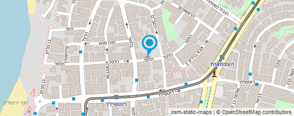 מפת הגעה אל גן ילדים סמייליק