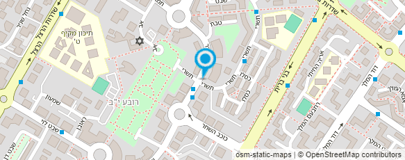 מפת הגעה אל זוהרה דבח מדריכת כושר ועיצוב בפילאטיס